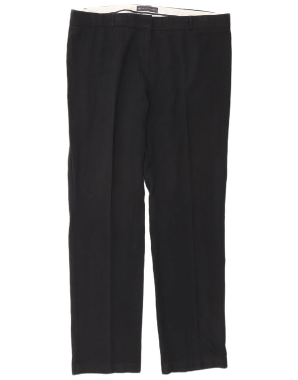 Marks & Spencer Pantalones Casuales Modernos para Mujer UK 40 Large W34 L30 Negro