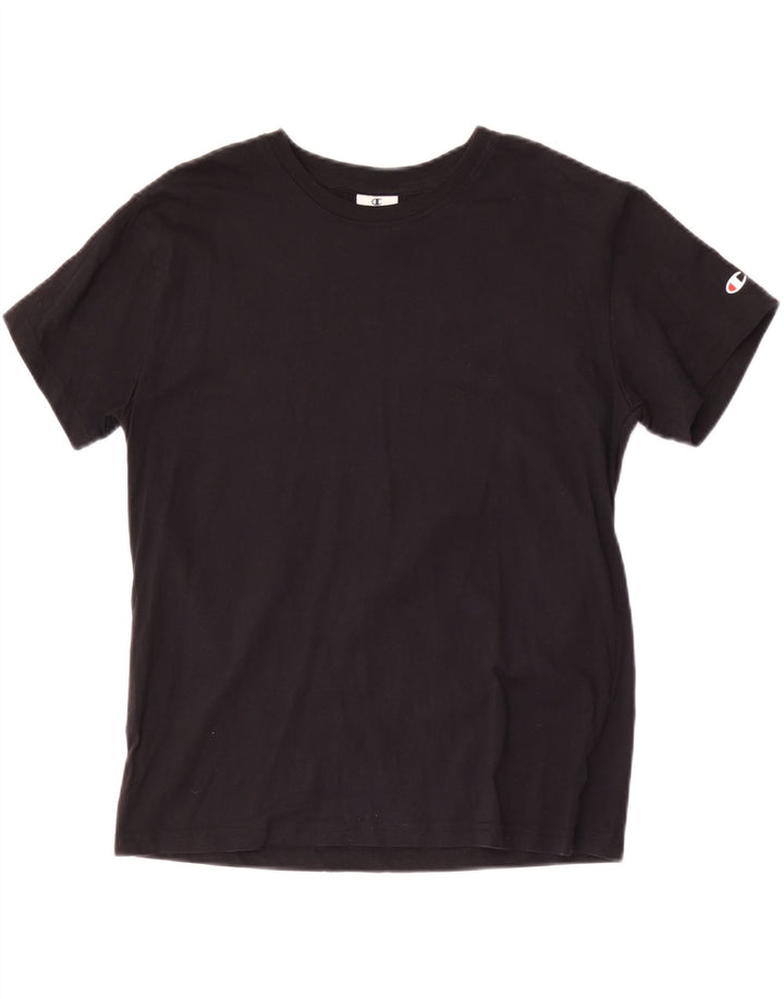 Champion Camiseta para mujer Top UK 12 Medium Black