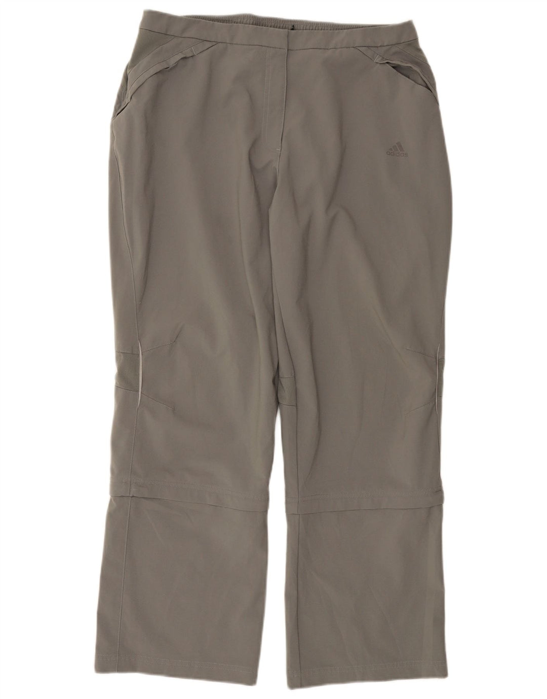 ADIDAS Mujer Clima 365 Chándal Pantalones UK 20 2XL Gris Poliéster