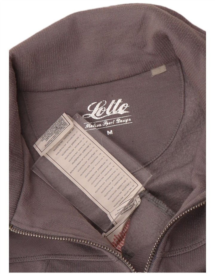 Lotto Chaqueta de chándal para mujer UK 40 Algodón color block gris medio