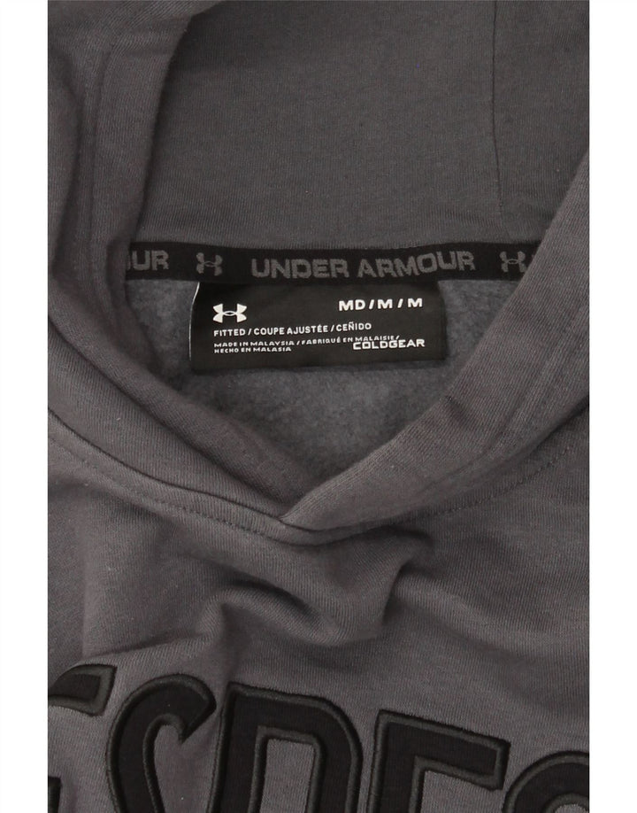 Under Armour Cold Gear Graphic Sudadera con capucha para hombre Gris medio