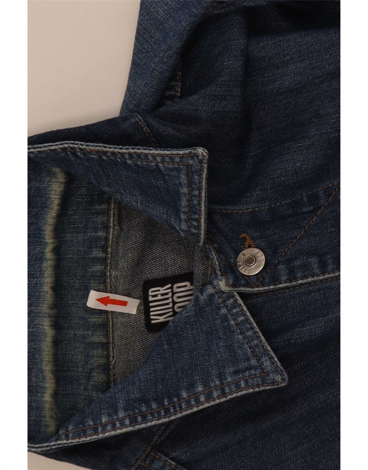 Killer Loop Chaqueta Vaquera Para Hombre UK 36 Small Azul Algodón