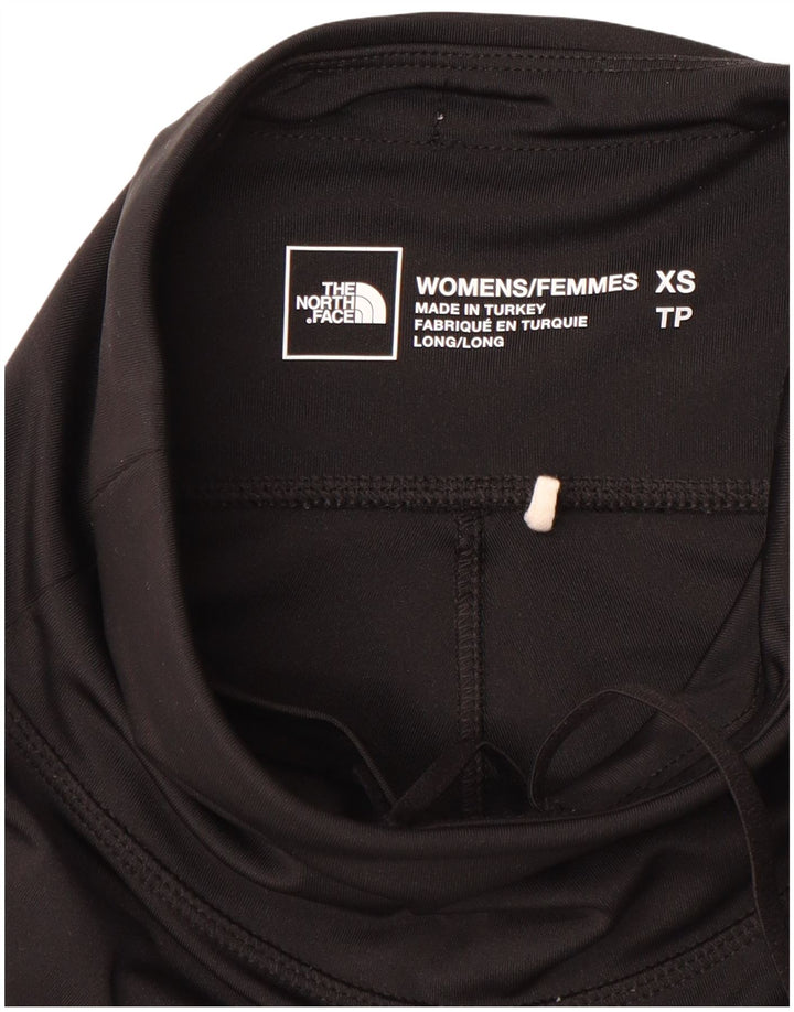 THE NORTH FACE Womens Leggings UK 4 XS  Black Polyester