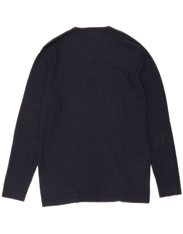 Zara Hombre Top Manga Larga Small Azul Marino