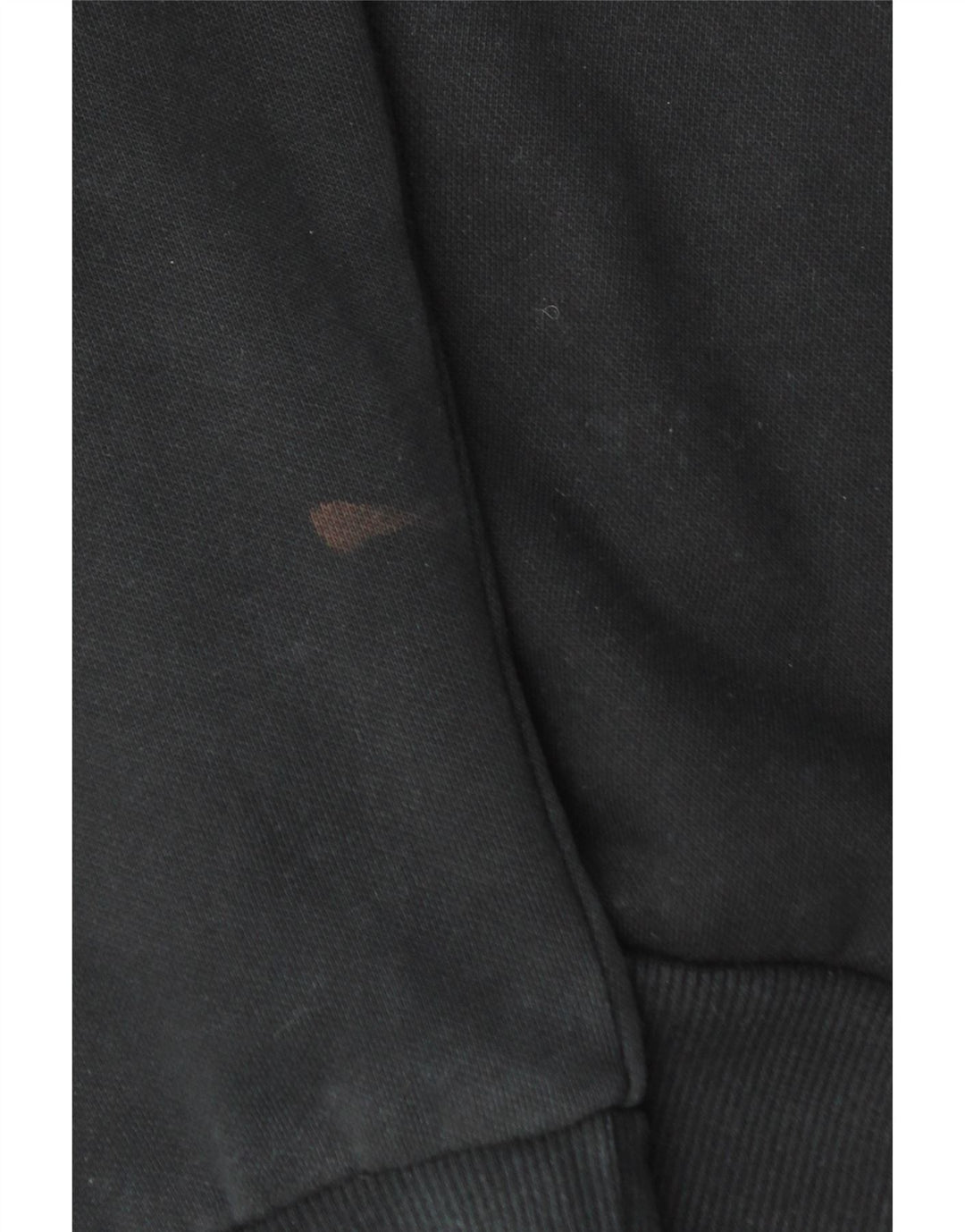 PUMA Jersey con capucha gráfica para hombre Algodón negro mediano