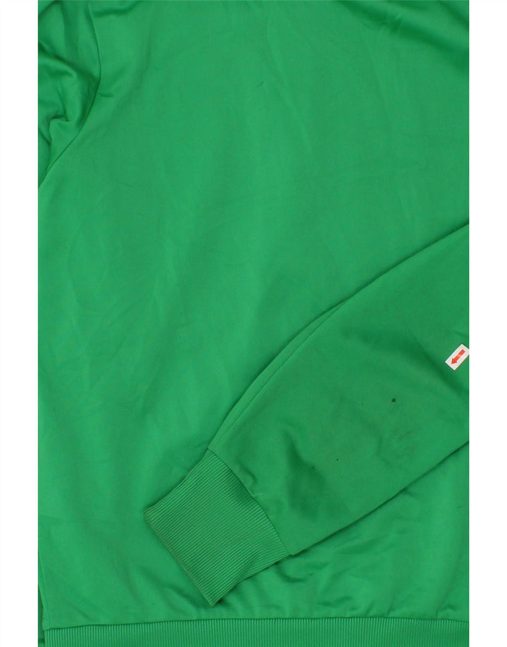 PUMA Chaqueta superior de chándal para hombre Poliéster verde grande