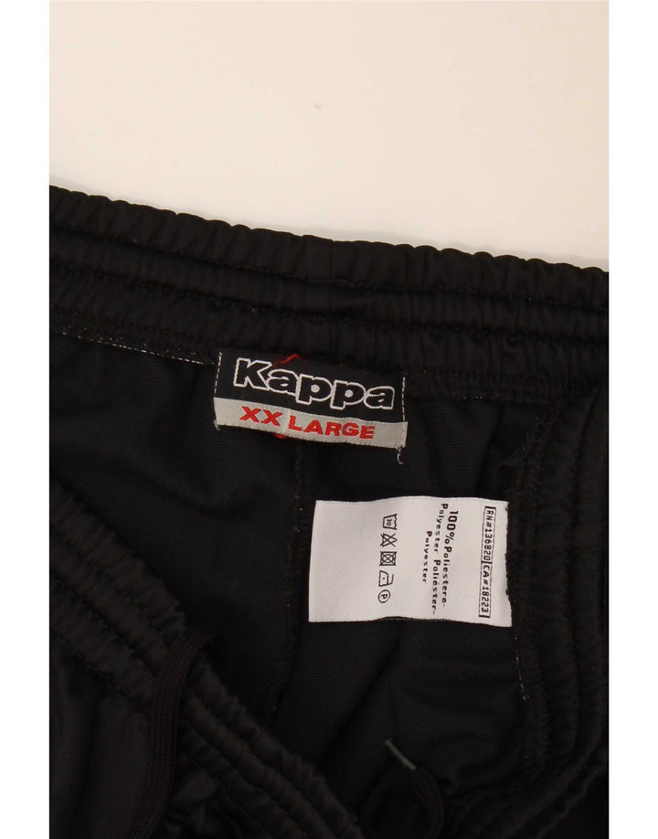 Kappa Pantalones De Chándal Hombre 2XL Negro