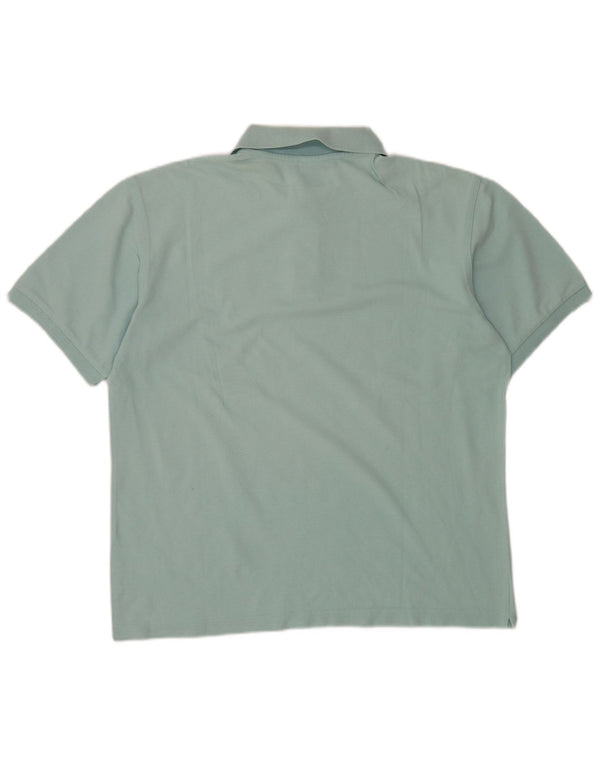 Polo Ellesse Hombre Grande Azul Algodón