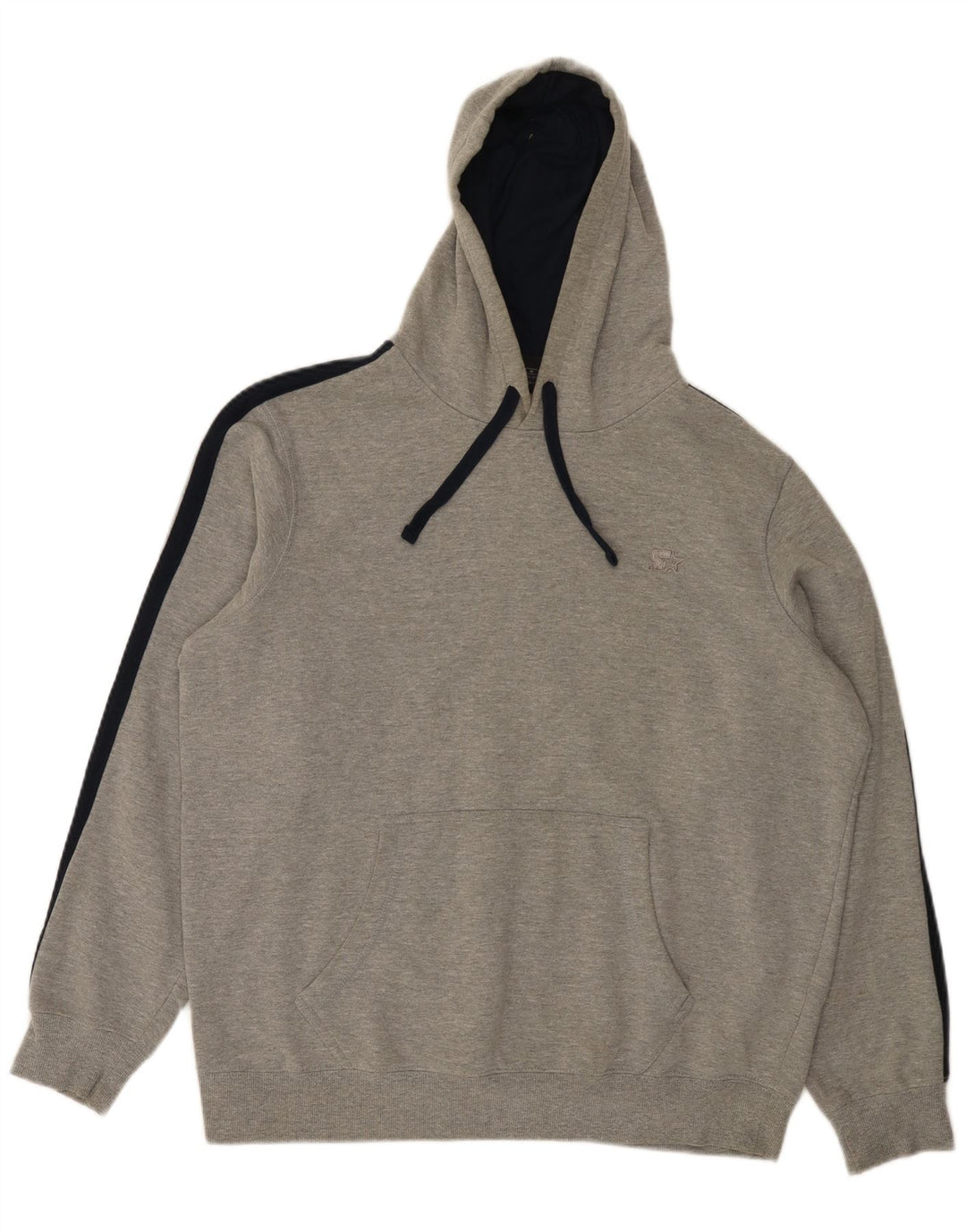 Starter Sudadera Con Capucha Hombre Gris Medio Algodón
