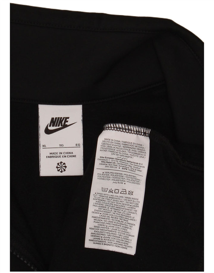 Nike Hombre Chándal Top Chaqueta XL Negro Poliéster