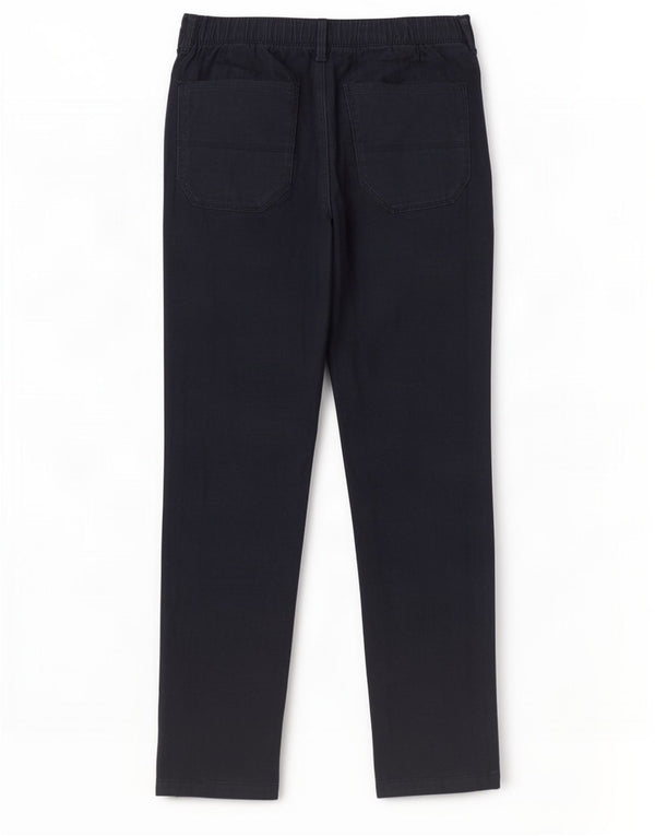 Marks & Spencer Pantalones cortos ajustados para mujer UK 40 Large W36 L26 Azul marino