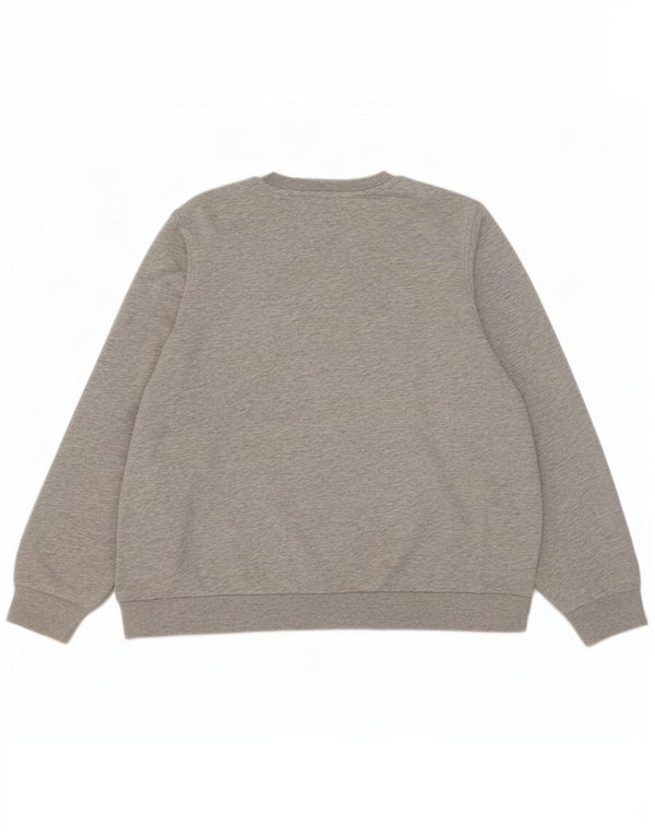 Marks & Spencer - Sudadera para mujer, talla 48, 2XL, algodón moteado gris