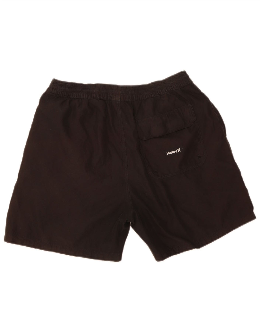 Hurley - Pantalones cortos deportivos para hombre, talla grande, color negro