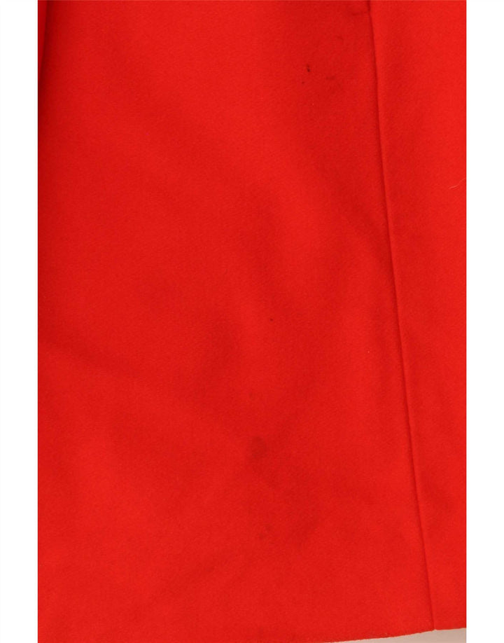Abrigo Mujer Benetton IT 38 XS Lana Naranja