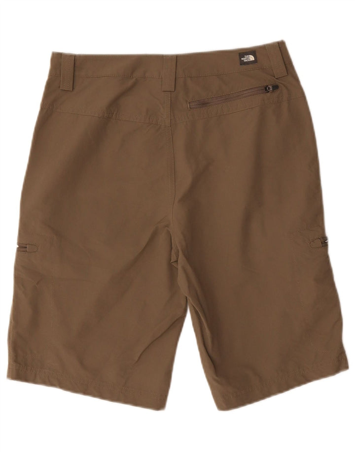 The North Face Pantalones cortos cargo para hombre W28 Small Brown Nylon