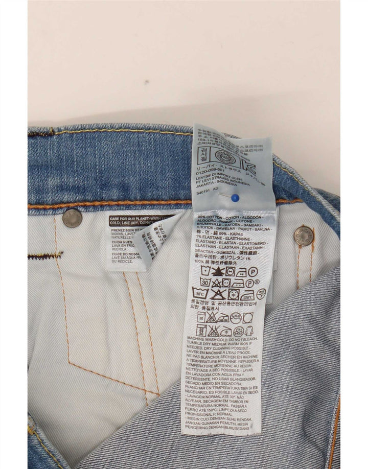 Levi's Hombre 511 Slim Jeans W32 L30 Algodón Azul