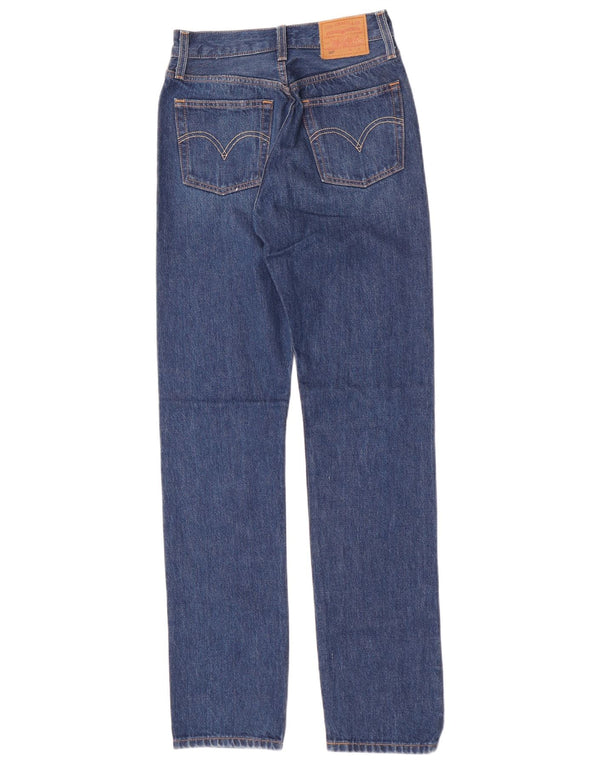 Vaqueros Levi's Mujer 501 Rectos W23 L32 Algodón Azul