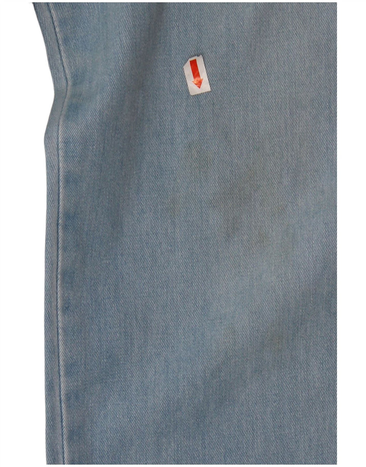 MOSCHINO Vaqueros Cónicos De Talle Alto W33 L27 Algodón Azul |