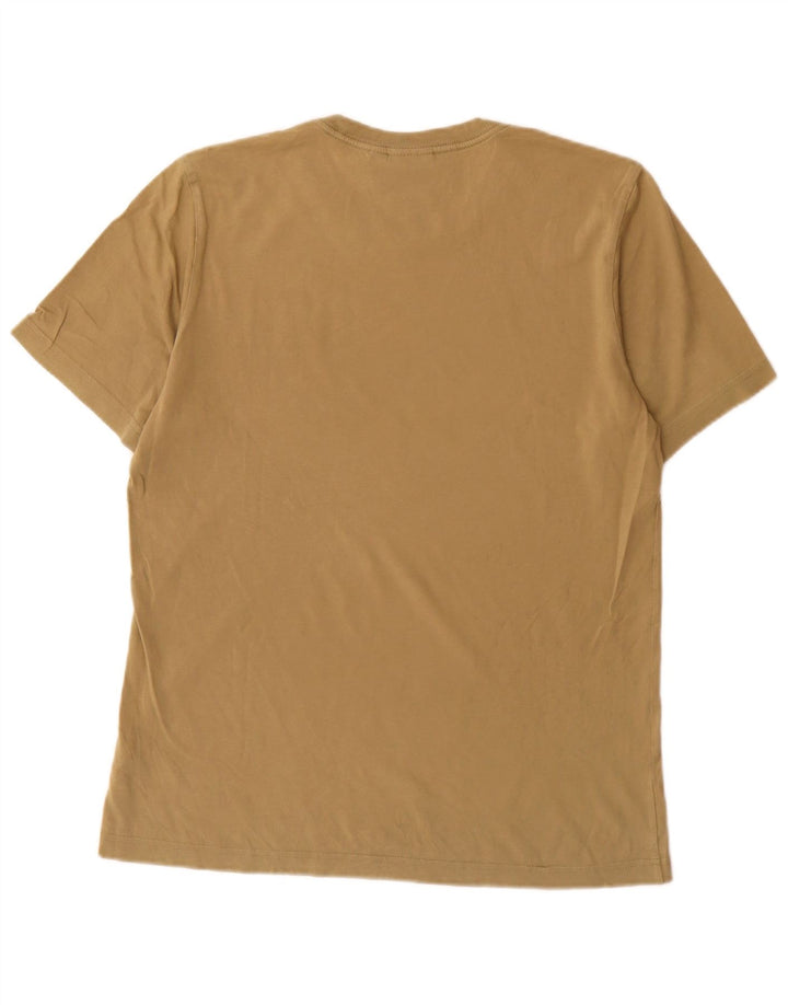 Adidas Hombre Camiseta Top Small Caqui Algodón