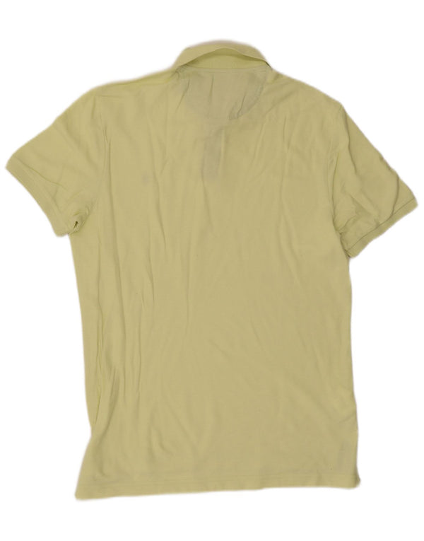 Polo Penguin de corte clásico para hombre, talla grande, algodón amarillo