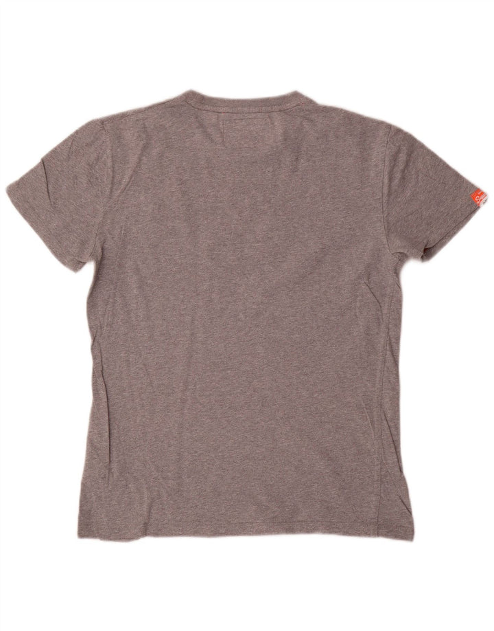 Superdry Camiseta para hombre Top Small Gris