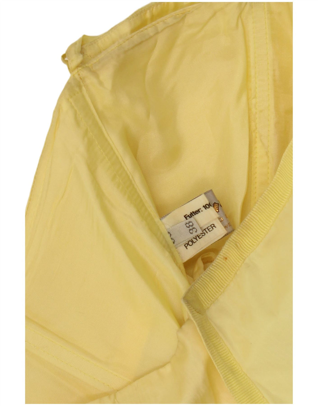 Vestido Murek Mujer Asimétrico Sin Tirantes EU 38 Acetato Amarillo Medio