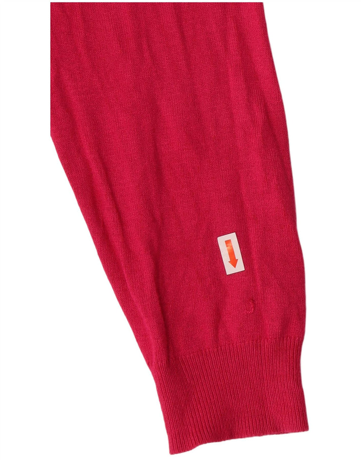 Marks & Spencer - Cárdigan para mujer (talla 40), color rosa medio, clásico de viscosa