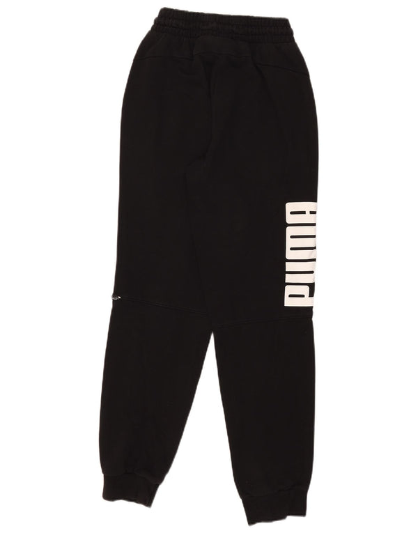 Puma Pantalones de chándal gráficos para mujer Joggers UK 6 XS Algodón negro