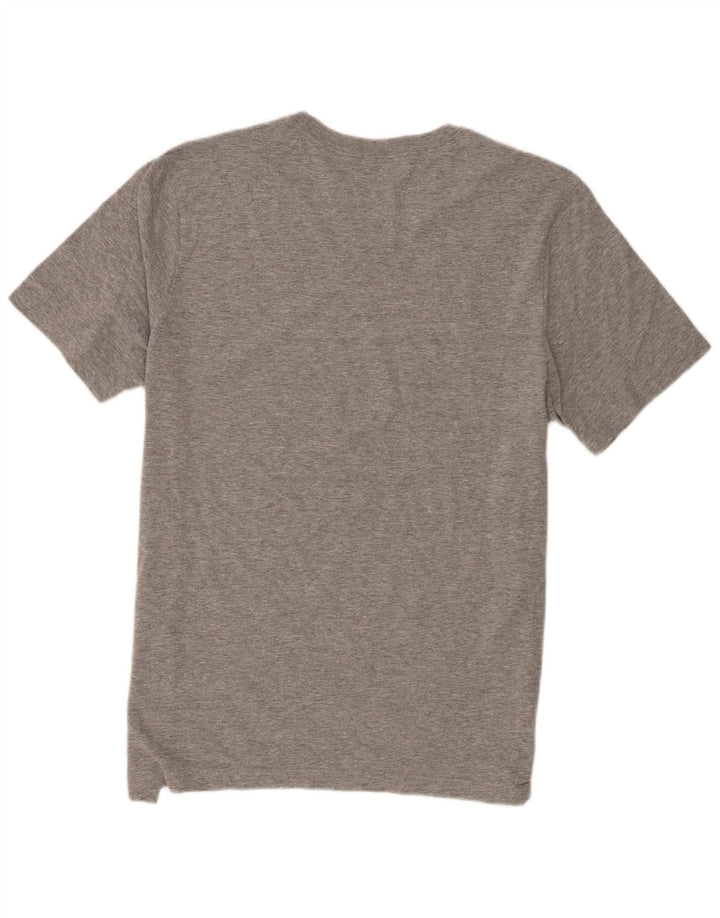 Nike Camiseta gráfica para hombre Top grande de algodón moteado gris