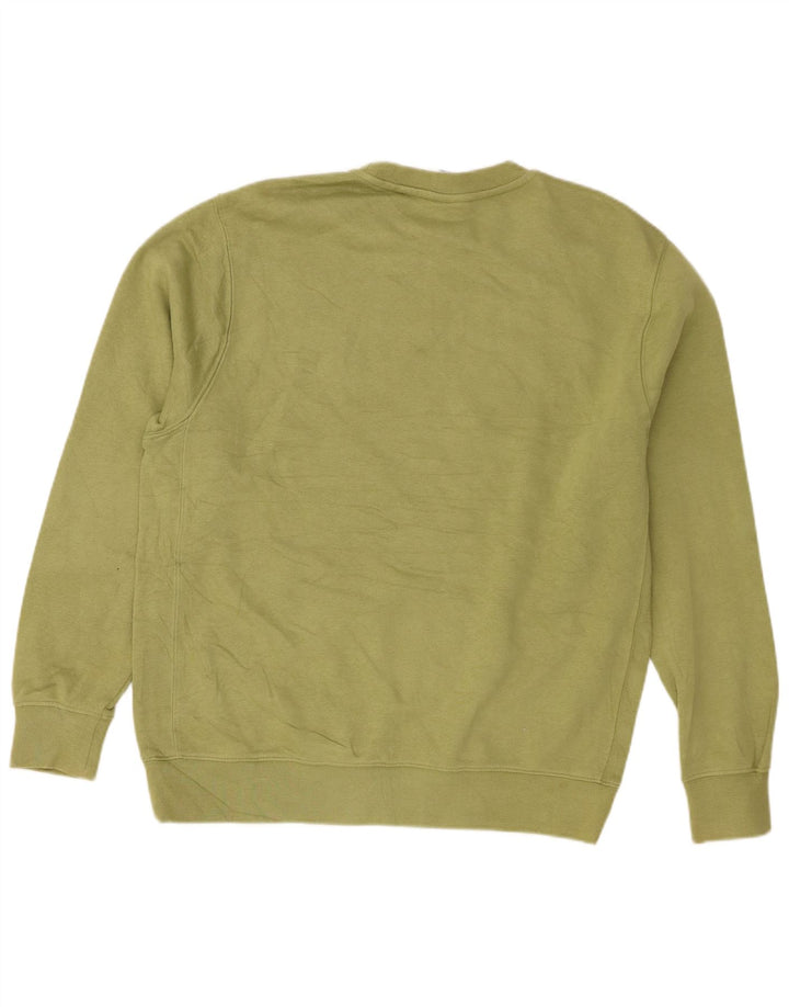 Nike Hombre Sudadera Jumper Large Caqui Algodón