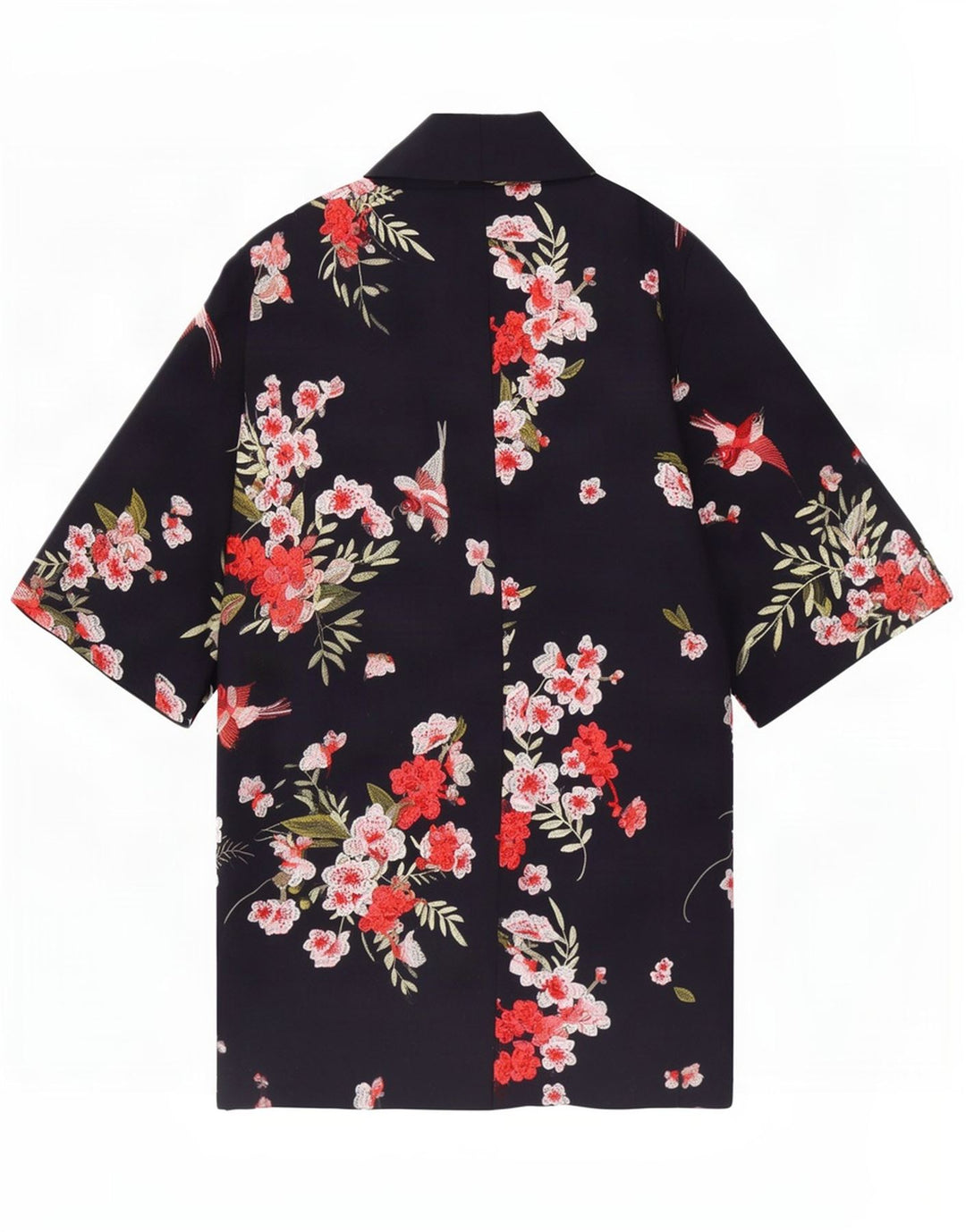 Ted Baker Abrigo extragrande de manga 3/4 para mujer UK 10 Small Azul marino floral