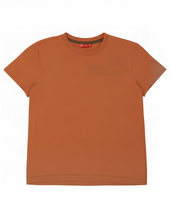Puma - Camiseta gráfica para hombre, talla grande, color naranja