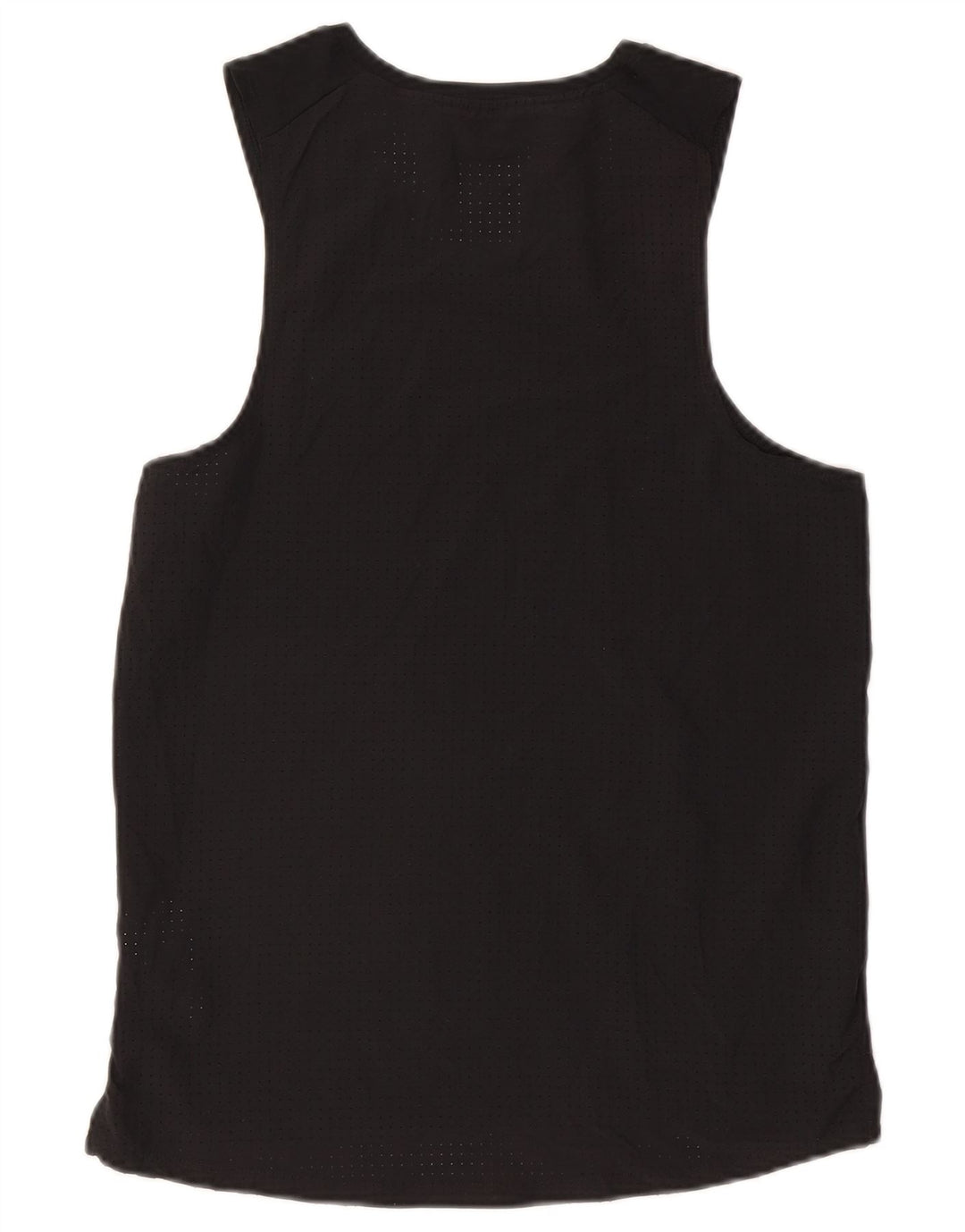 Nike Dri Fit Graphic Chaleco para hombre, talla pequeña, poliéster negro