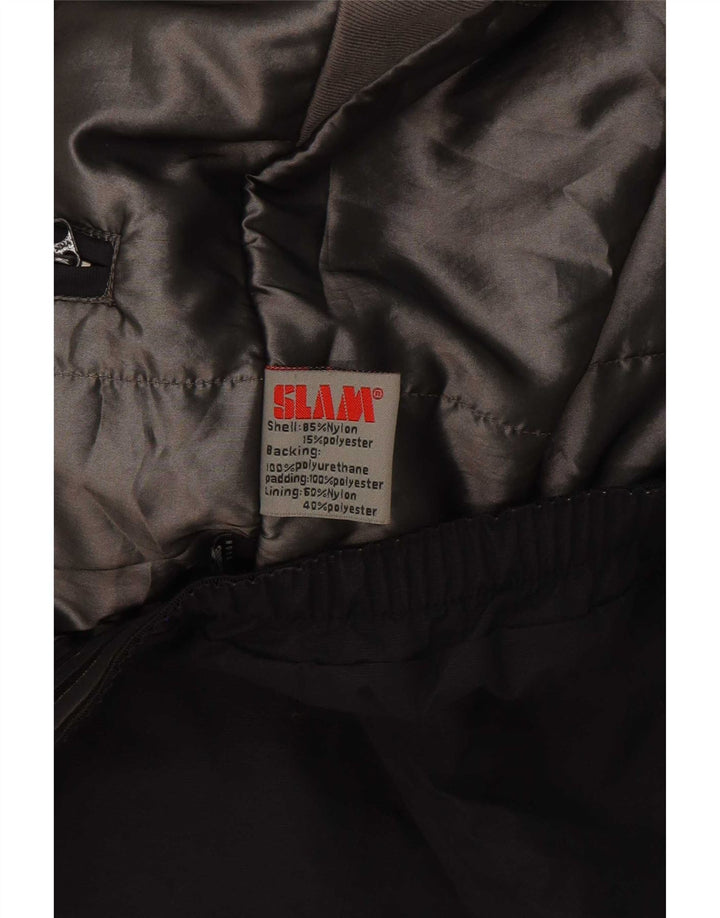 Slam Chaqueta cortavientos para hombre UK 38 Mediana Negro Poliéster