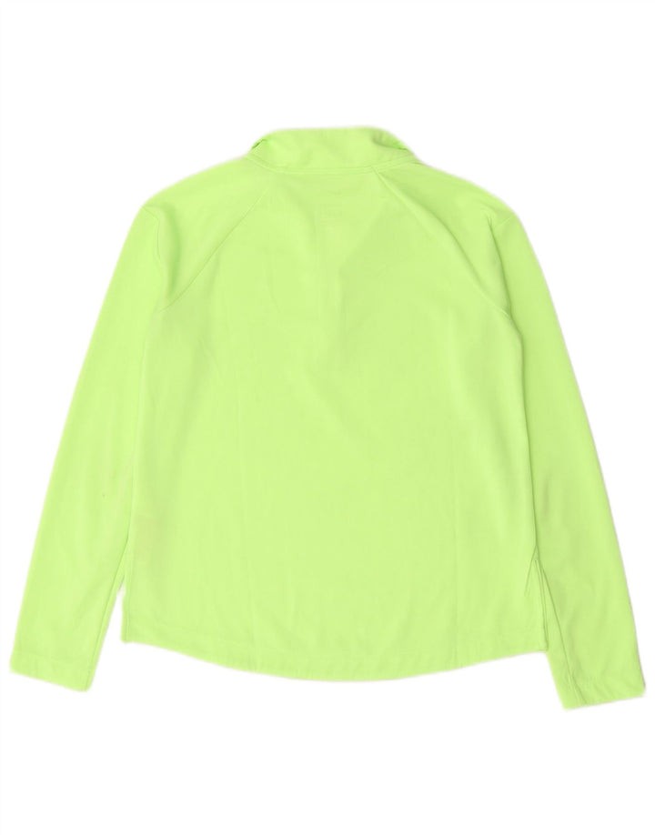 Nike - Chándal Dri Fit con cremallera y cuello para niños, 13-14 años, verde