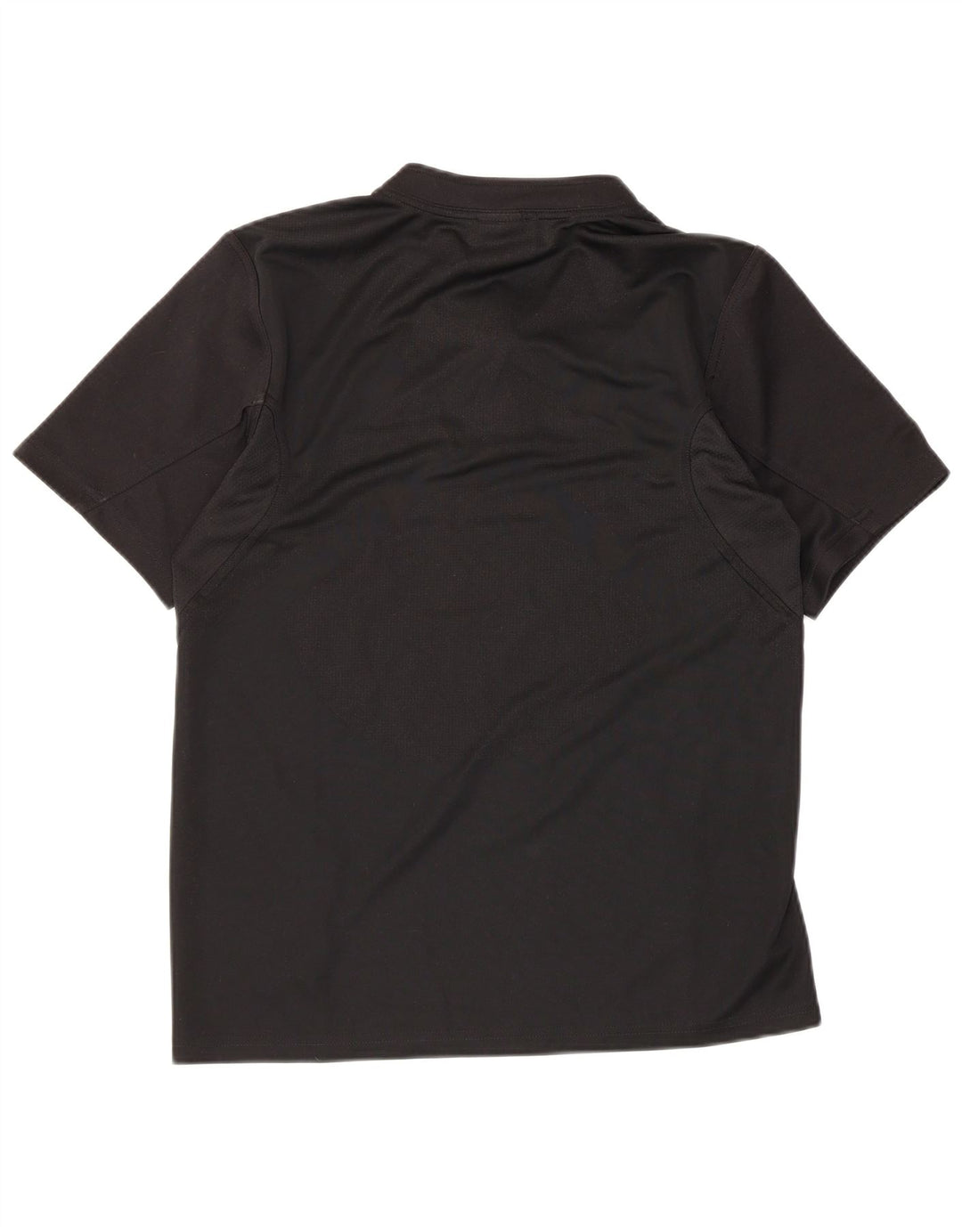 Adidas Mens All Blacks Graphic Camiseta Top Pequeño Poliéster Negro