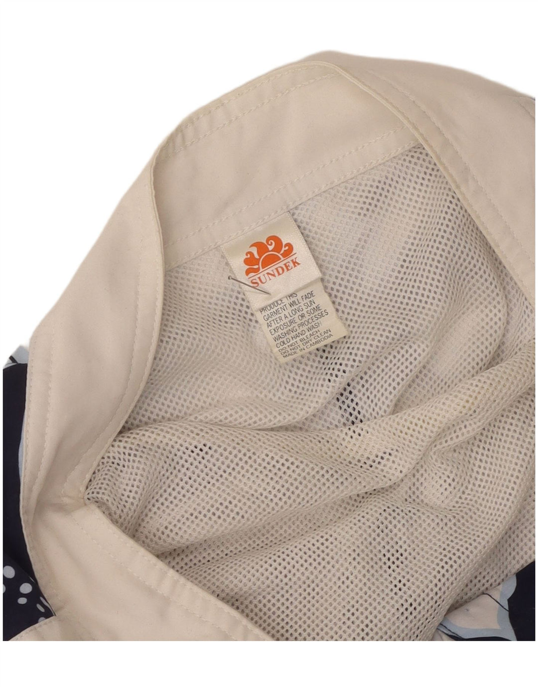 Bañador Sundek Hombre W32 Poliéster Floral Azul Marino