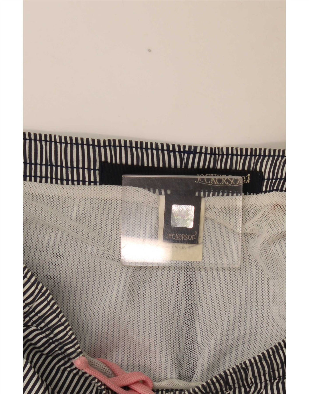 Jeckerson - Bañador para hombre, talla grande, poliéster, color azul marino
