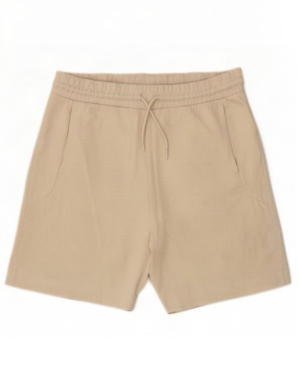 Zara Hombre Shorts Sport XL Algodón Beige