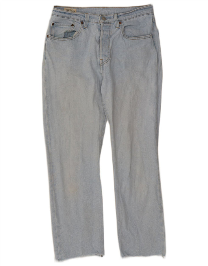 Vaqueros Levi's Mujer 501 Rectos W27 L26 Algodón Azul