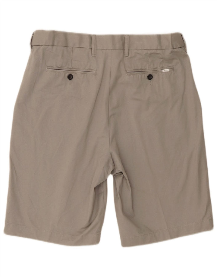 Marks & Spencer Pantalones cortos chinos para hombre W34 Algodón gris grande