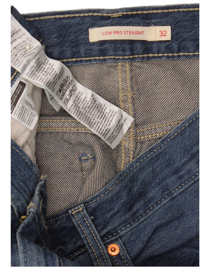 Levi's Vaqueros rectos Low Pro para hombre W32 L32 Algodón azul