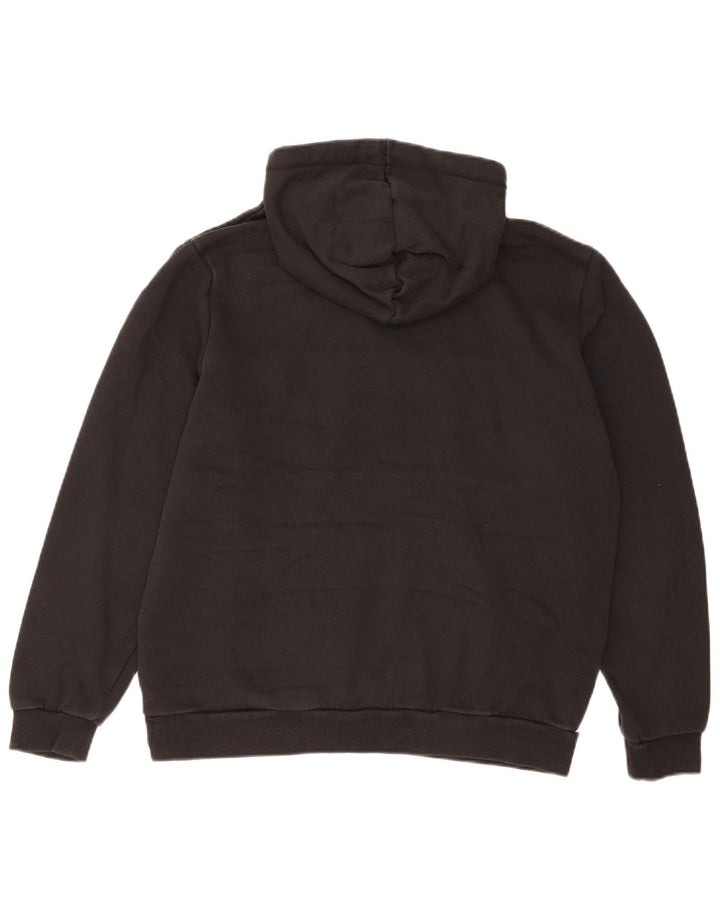 Puma Hombre Sudadera Con Capucha Gráfica Jersey Grande Negro Colorblock Poliéster