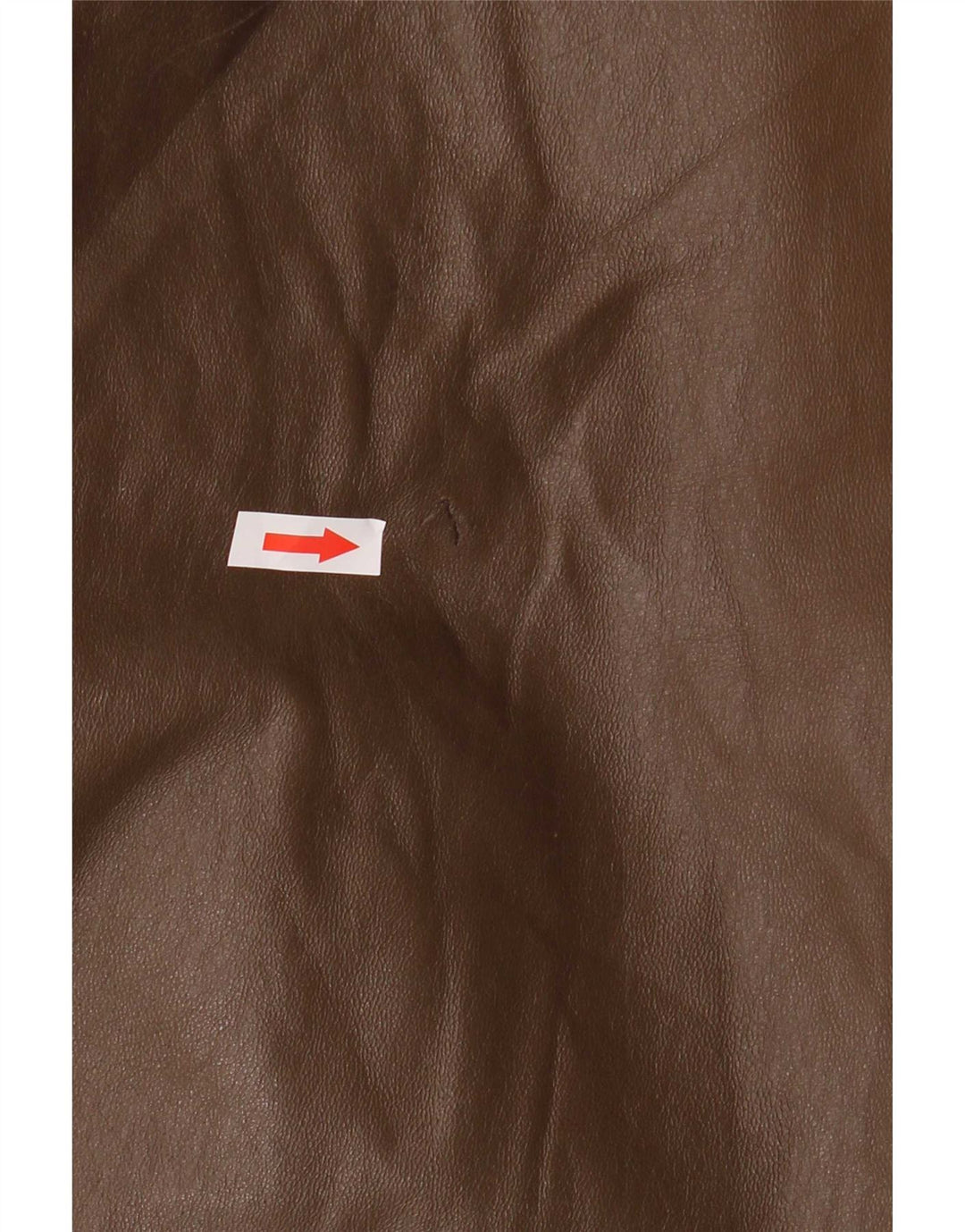 Chaqueta de cuero vintage para hombre IT 56 3XL Marrón