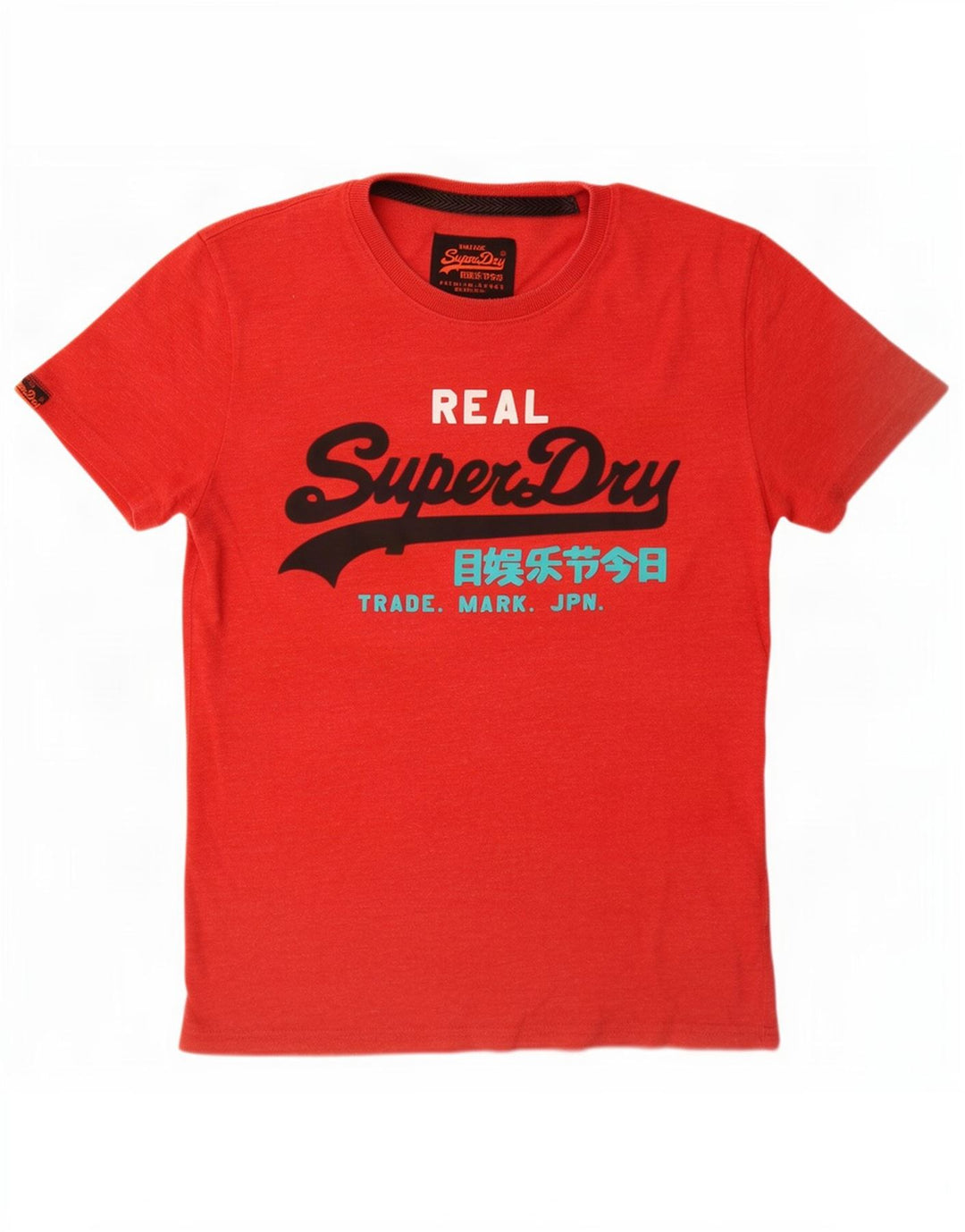 Superdry Camiseta Gráfica De Algodón Rojo Medio Para Hombre