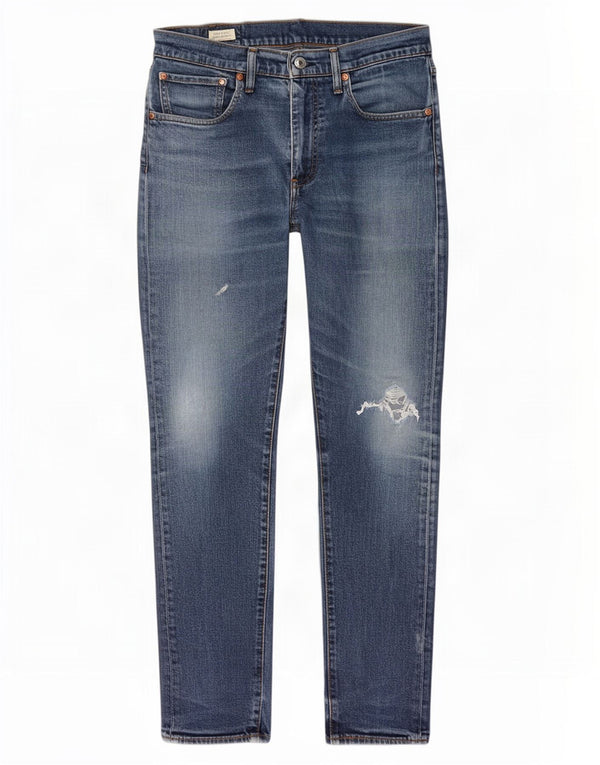 Levi's Vaqueros pitillo desgastados 510 para hombre W34 L32 Algodón azul