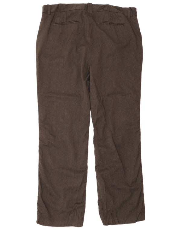 Eddie Bauer Pantalones casuales Mercer Fit para mujer US 16 2XL W36 L32 Marrón