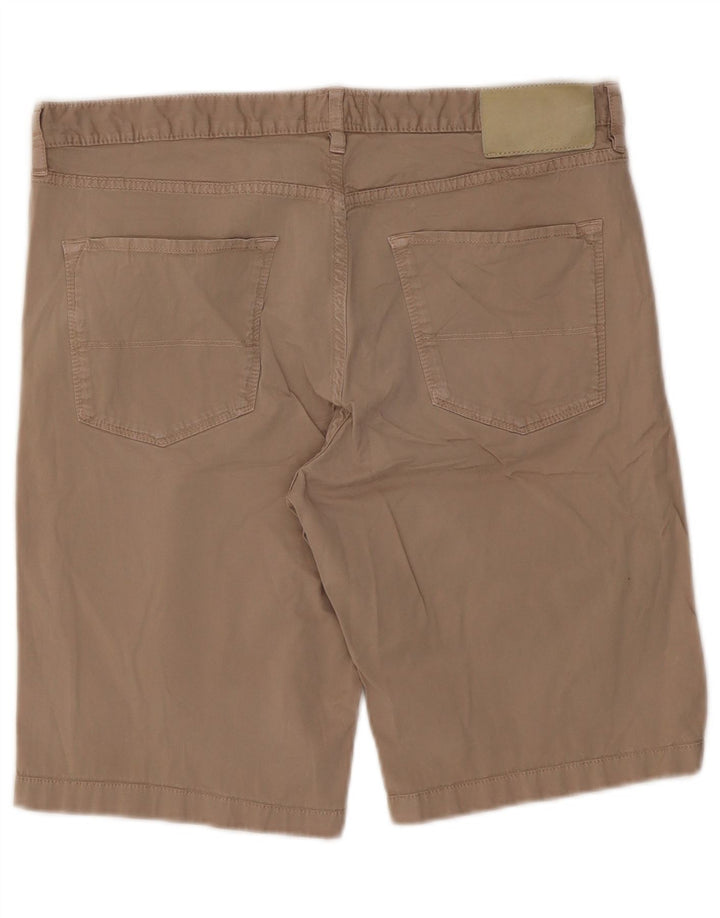 Cerruti 1881 Pantalones cortos casuales para hombre grande beige
