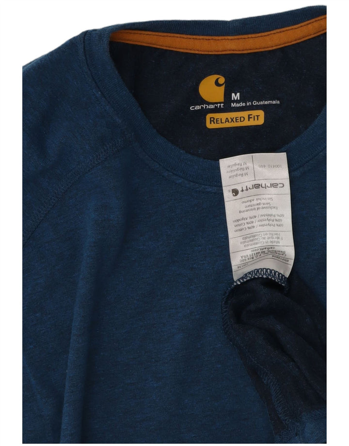 CARHARTT Camiseta de ajuste relajado para hombre Top Poliéster azul medio