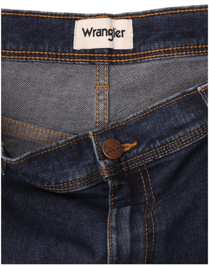 Wrangler Vaqueros Rectos Para Hombre W36 L30 Azul